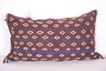 Vintage berber kilim pillow 12.5 INCHES X 22 INCHES