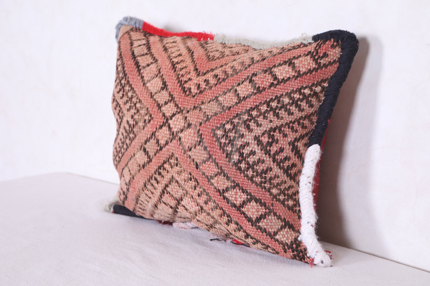 Moroccan handmade kilim pillow 14.5 INCHES X 18.1 INCHES