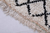 Vintage handmade moroccan berber runner rug 2.5 FT X 5.7 FT