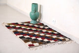 Small checkered rug 2.4 X 3.9 Feet