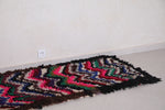 Azilal Boucherouite rug 2.5 x 6.4 Feet