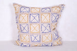 Moroccan kilim pillow 18.8 INCHES X 18.8 INCHES