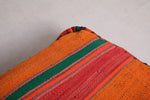 Colorful Kilim woven Pouf Ottoman