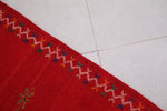 Handwoven Berber rug 4.8 ft x 7.9 ft