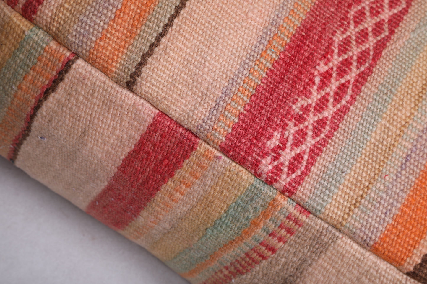 Vintage Ottoman berber handmade rug Pouf
