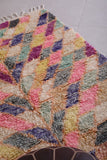 colorful moroccan rug 4.5 X 7.3 Feet