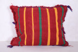 Moroccan kilim pillow 16.9 INCHES X 19.6 INCHES