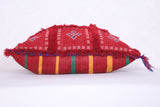 Moroccan kilim pillow 16.9 INCHES X 19.6 INCHES