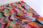 Colourful handmade moroccan contemporary rug 5 FT X 8.3 FT