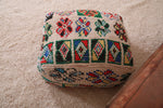 Moroccan Square Pouf handmade Ottoman