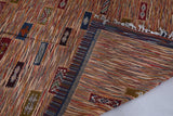 Handwoven kilim 4.9 ft x 8.3 ft