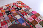 Colourful handmade moroccan contemporary rug 5.2 FT X 8.4 FT