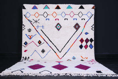 Azilal rug - Moroccan colorful rug
