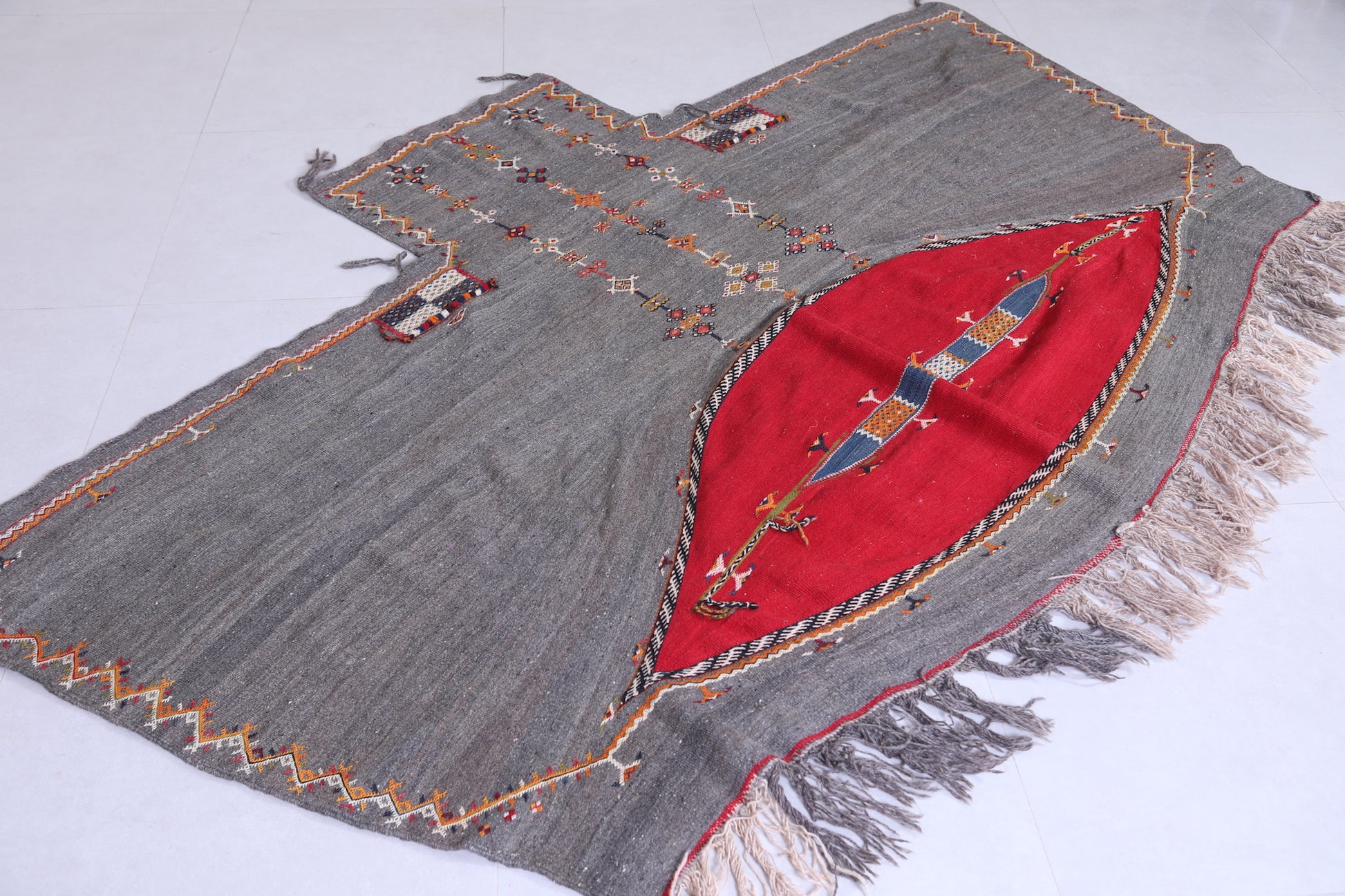 Berber vintage cape, handmade moroccan cape