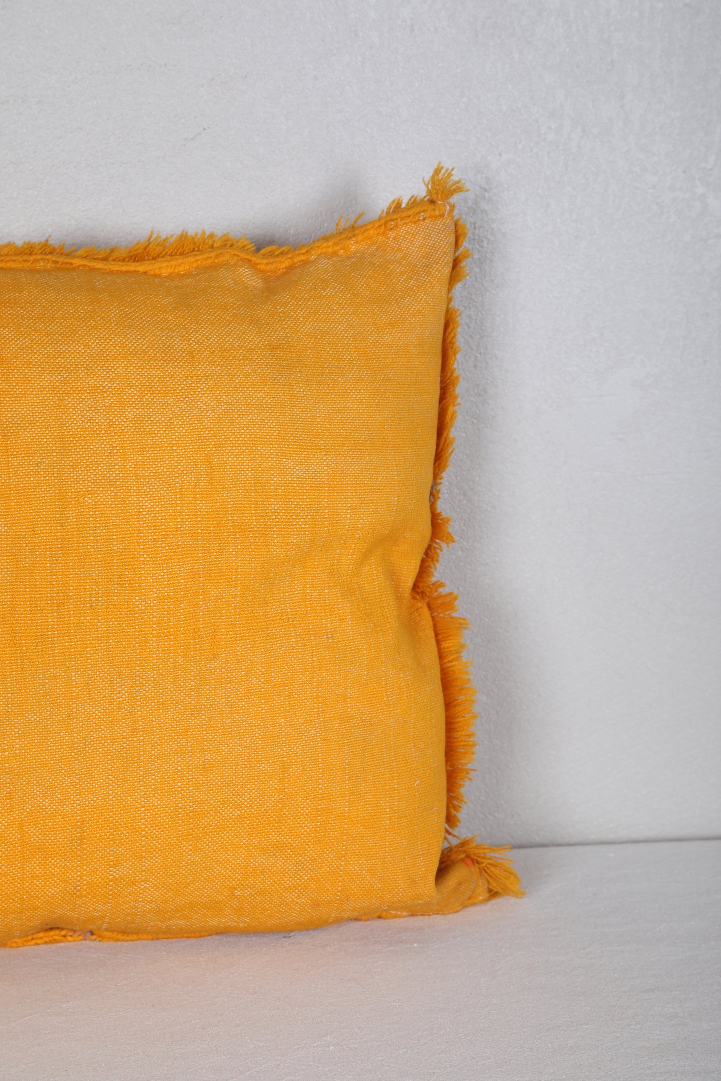 Yellow Blanket Pillow 16.9 INCHES X 18.5 INCHES