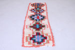 Vintage Moroccan Berber runner rug 2.2 X 6.3 Feet
