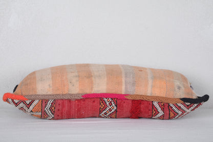 Long berber tribal pillow 12.9 INCHES X 22.4 INCHES