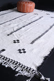 Handwoven Moroccan kilim - Flat woven wool kilim