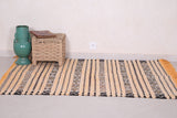 Handwoven Moroccan rug 3.8 FT X 5.5 FT