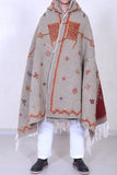 Vintage berber cape, handmade selham cape