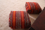 Two Ottoman Bohemian floor handmade cushions
