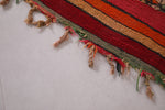 Hand woven Hallway Moroccan Kilim Rug 5.3 x 13.3 Feet