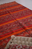 Hand woven Hallway Moroccan Kilim Rug 5.3 x 13.3 Feet