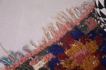 Berber Boucherouite rug 2.7 X 5.5 Feet