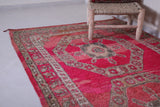 handmade moroccan rug 5.2 X 9.8 Feet