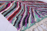 Colourful handmade moroccan berber rug 5.2 FT X 8.5 FT