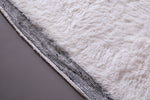 White moroccan rug 8.6 X 11.5 Feet