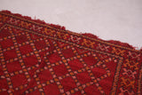 Red Berber rug 4.6 X 8 Feet