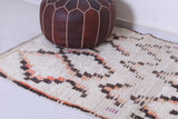 Tribal Vintage Moroccan Rug 3.4 X 6.7 Feet