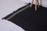 Vintage moroccan handwoven kilim rug 3.7 FT X 5.1 FT