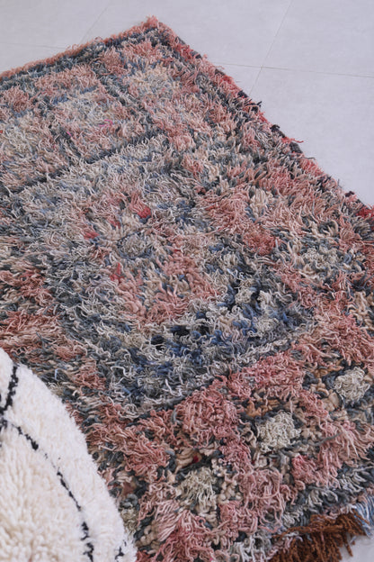 Vintage moroccan berber rug 3 X 5.3 Feet