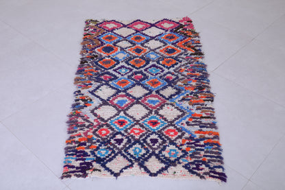 Vintage moroccan rug 2.7 X 5 Feet