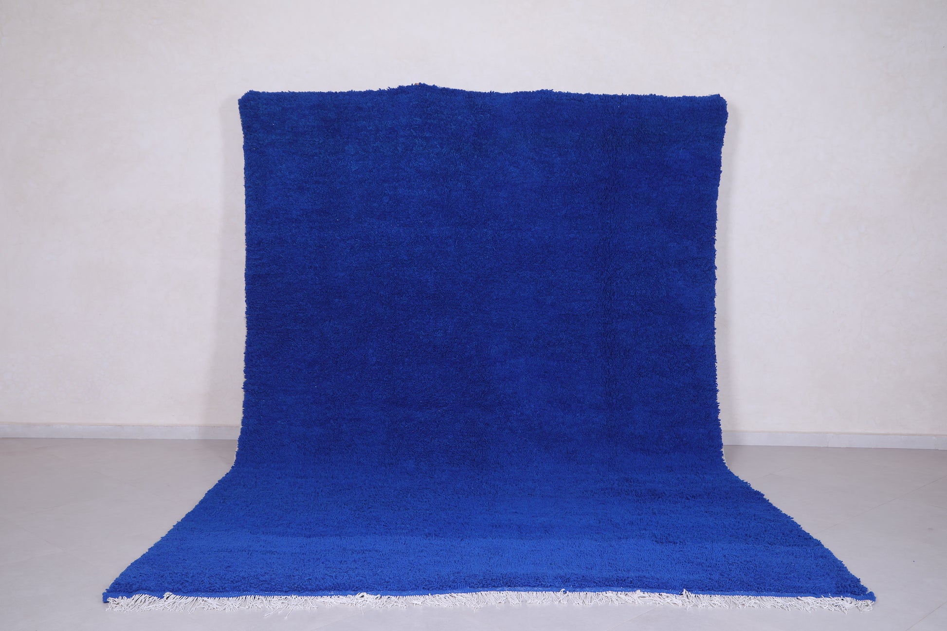 Moroccan Berber Rug Blue - Wool Beni Ourain Rug - Custom Rug