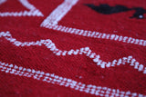Handwoven Red kilim rug 3.1 FT X 4.7 FT