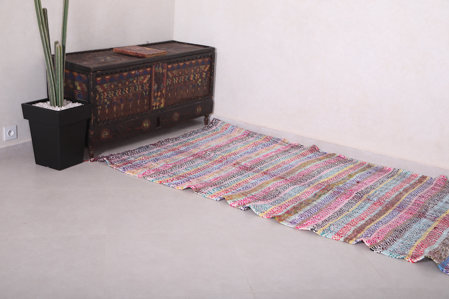 Runner Moroccan Berber rug 4 X 11.3 Feet