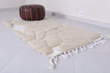 Moroccan Beni ourain rug 3.1 X 6.1 Feet