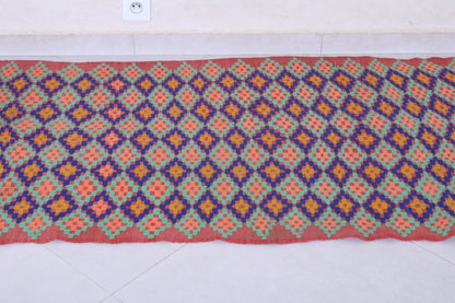 Vintage handmade moroccan rug 2.8 X 7.9 Feet - Runner moroccan rugs