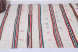 Vintage handmade berber rug 5.9 X 9.7 Feet