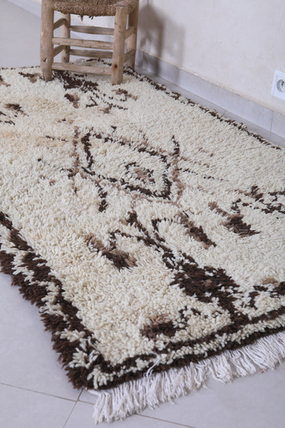 handmade berber rug 3.2 X 6.1 Feet