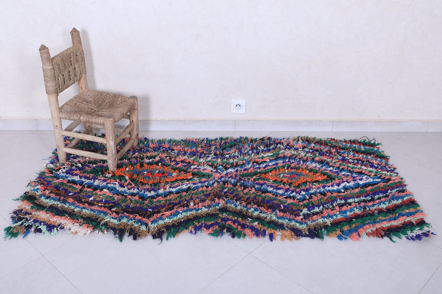 handmade berber rug 2.6 X 6 Feet