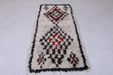 Moroccan berber rug 2.6 X 6 Feet - Boucherouite Rugs