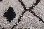 Moroccan berber rug 2.2 X 6.1 Feet - Boucherouite Rugs