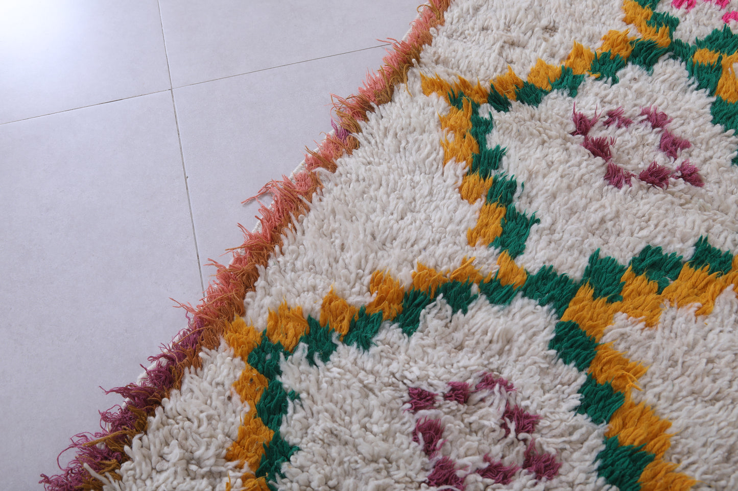 Moroccan berber rug 1.9 X 6.1 Feet