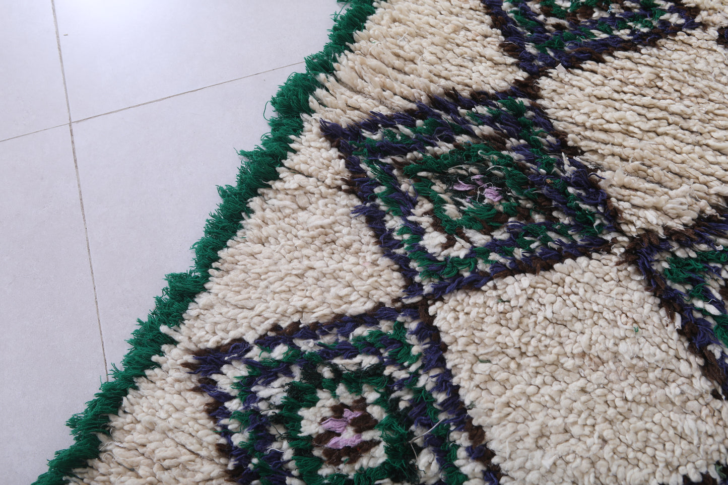 Moroccan berber rug 2.7 X 6.4 Feet