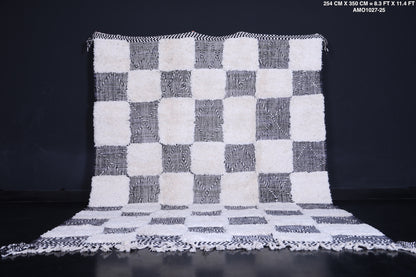 Moroccan handmade berber rug  8.3 FT X 11.4 FT