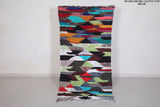 Colorful Kilim Rug 3.5 x 7.3 Feet